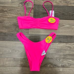 Forever21 Neon Pink Bikini